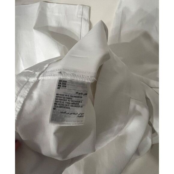 Alfani Plus Size Tummy-Control Capri Pants, Bright White - Picture 5 of 10